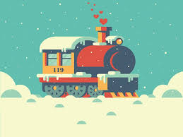 Train Train Illustration Illustration Quirky Illustration