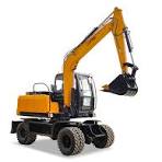 China Manufacturer of China Wheel Type Backhoe With Kubota ...