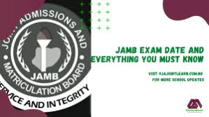 If you entered for jamb 2021, to know things such date and time for your exams, seat number, and exam location. Jamb Exam Date 2021 And Everything You Must Know 9jajointlearn