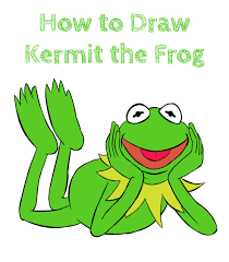 Add curvy lines to make the fingers. How To Draw Kermit The Frog How To Draw Easy