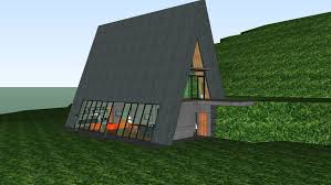 The triangular shape is to be shunned by one and all. Triangle House 3d Warehouse
