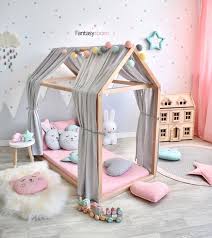 A Room Perfect For Imaginative Play Over At My Fantasyroom Imaginative Montessoriano Myfantasyro Baby Room Decor Toddler Bed Frame Toddler Girl Room