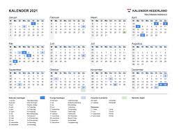 Grote keuze gratis kalenders 2021. Kalender 2021 Kalender Nederland
