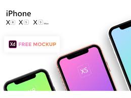 Download Free Apple Iphone Xs Xs Max Xr Mockup Iphone Iphone Mockup Free Iphone Mockup Psd