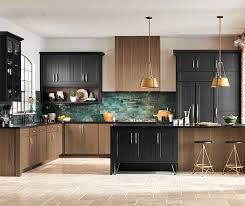 Both our floors and kitchen cabinets are honey oak. Dark Maple Kitchen Cabinets Decora Cabinetry