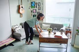 It's more of a cocktail. Coffee Table Small Space Shopping Ideas Apartment Therapy