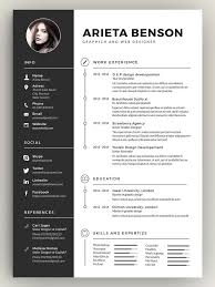 Clean Cv Resume Graphic Design Resume Architecture Resume Resume Design Creative
