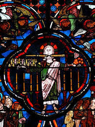 Vitraux Du Deambulatoire De La Cathedrale De Bourges Baie N 14 C 1215 Glasmalerei Malerei Bunte Glaser