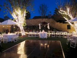 12 Marvelous Outdoor Wedding Party Ideas For Inspiration Elegant Backyard Wedding Wedding Backyard Reception Backyard Wedding Ceremony