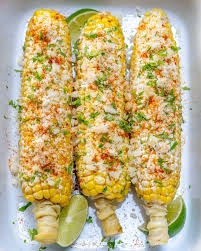 These mexican street corns are made with a healthier twist compared to the classic recipe. Healthy Mexican Street Corn Recipe Healthy Fitness Meals