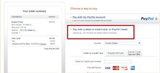 Paying for flights made easier with paypal and paypal credit. Paypal Standard No Option To Pay With Credit Car Paypal Community