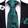 https://www.toramonneckties.com/products/turquoise-and-black-silk-piasley-necktie-set-dbg385 from www.toramonneckties.com