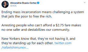 If aoc remained intent on abolishing the department, i suggested she visit with constituents who lost a loved one on 9/11. Unethical Tweet Of The Month Rep Alexandria Ocasio Cortez D Ny Ethics Alarms