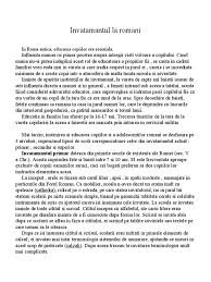 In roma exista atat de multe biserici, monumente istorice, parcuri, situri arheologice, piete, muzee, opere de arta, incat poate nu este suficienta nici o viata de. Invatamantul La Romani