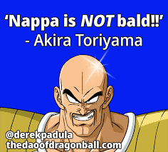 Kakarot difficulty options sure would make things easier. Derek Padula A Twitter Nappa Isn T Bald Says Akira Toriyama Read My Exclusive Translation Of An Article Where Toriyama Talks About The Origin Of Saiyan Hairstyles Https T Co Rgctbxyuha Nappa Saiyans Akiratoriyama Dragonballz Dbz