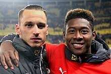 David alaba completed 92 of his 98 attempted passes in this game. David Alaba Wikipedia