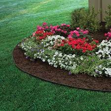 Simply pound each interlocking piece into the ground with a rubber mallet. Easyflex Commercial Grade No Dig Landscape Edging Project Kit 100 Ft Walmart Com Landscaping With Rocks Garden Edging Plastic Garden Edging