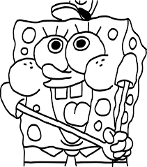 Baby Spongebob Printable Coloring Page Only Coloring Pages Spongebob Coloring Coloring Pages Cute Coloring Pages
