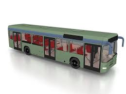 City Bus 3d Model 3d Model Bus Model