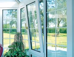 With the tilt & turn opening system, this stylish pvcu window can be tilted inwards from the top for normal ventilation or can be fully opened from the side for full ventilation and ease of maintenance. Tilt Turn Windows Double Glazing Upvc Doors Composite Doors Roofline