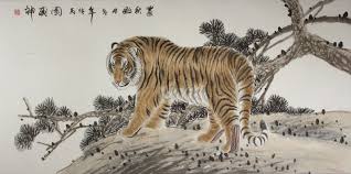 Asian Tiger Paintings Original tiger drawing of a new sleeve design by #jessyen aka #horiyen for shanghai. asian tiger paintings