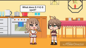 What Does E Y E S Spell Meme Gacha Life Youtube