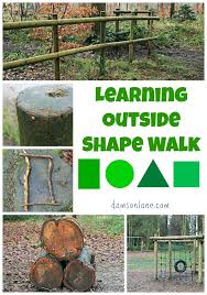 The Shape Of My Heart Shape Walk Forest School Activities Nature School Outdoor Learning