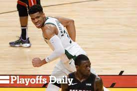 The win pushed denver above.500 for the first time this. Nba Playoffs Scores Results Bucks Sweep Heat Blazers Tie Series Sixers Dominate Jazz Take 2 1 Lead The Athletic