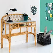 Bamboo is a grass and is hollow. Kok Rattan Desk Quality Durability And Timeless Appeal Are The Key Features Of This Natural Rattan De Bamboo Furniture Rattan Furniture Home Furniture Online
