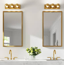 This vanity can be used for bathroom vanity lighting and offers reliable illumination with an industrial design. Modern Bathroom Lighting Ideas Ylighting