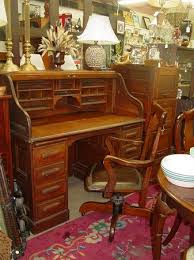 Antique secretary desk with chair. Antique Oak Roll Top Desk And Chair Picture Of Antiques Center Of Yarmouth West Yarmouth Tripadvisor