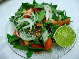 Sweet Potato Tops Salad Potatoe Salad Recipe Salad Dishes Salad