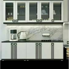 Untuk lemari dapur yang di buat dengan model minimalis berbentuk letter l yang mana mengikuti ukuran dan bentuk ruangan yang ada. Lemari Dapur 5 Pintu Atas Dan Bawah Shopee Indonesia