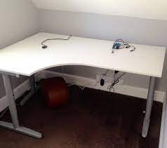 The l shape desk hack from ikea. AbÄ—cÄ—lÄ— Nesaziningas Zvirblis Ikea L Yenanchen Com