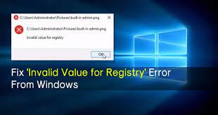How To Fix Invalid Value For Registry Error From Windows 10 Windows 10 Operating System Windows 10 Windows