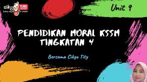 Maybe you would like to learn more about one of these? Pendidikan Moral Kssm Tingkatan 4 Unit 9 Perpaduan Dalam Masyarakat Bahagian 1 Youtube