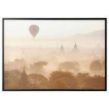 Bjorksta Gerahmtes Bild Tempel In Bagan Schwarz Jetzt Bestellen Unter Https Moebel Ladendirekt De Dekoration Bilder Un Ikea Pictures Hanging Art Wall Art