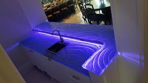 Lighting A Glass Countertop With Led Lights