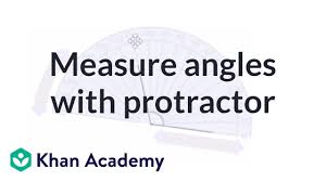 Measuring angles using a protractor worksheets. Measuring Angles Using A Protractor Basic Geometry Video Khan Academy