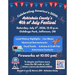 Ashtabula County America 250 Festival Arts & Entertainment