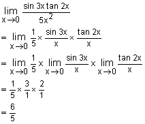 Di video kali ini kita bahas semua hal di atas. Contoh Soal Limit Fungsi Trigonometri