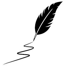Feather Pen Silhouette Isolated On White Background Pen Icon Feather Pen Quill Pen