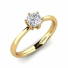 Yellow Gold Engagement Ring