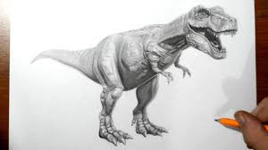 View all coloring pages from dinosaurs category. How To Draw A T Rex Dinosaur Youtube
