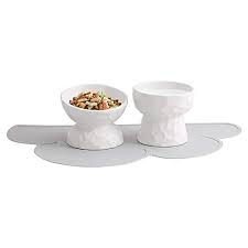 You can customize the stand color, too, further ensuring your. Buy Lionwei Lionweli Ceramic Cat Food And Water Bowl Set Cat Food Dish With Stand Elevated Cat Bowls Raised Cat Food Bowls Anti Vomiting Pet Bowl With Anti Slip Mat Stress Free For Cats And Small Dogs