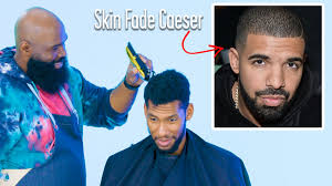 Caesar haircut + curly hair. Watch Make Me Look Like Drake S Skin Fade Caesar Haircut Recreated By A Master Barber Gq Video Cne Gq Com Gq
