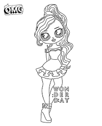 Das kind wird spaß haben, wenn sie malvorlagen von elsa und anna herunterladen oder ausdrucken. Coloring Pages Lol Omg Download Or Print For Free