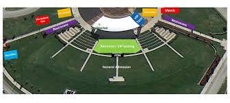 71 eye catching toyota amphitheatre seating chart