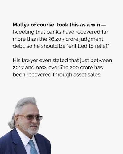 Vijay Mallya Says The Banks Have Already Recovered More Than He Owed So Why Does SBI Say ₹8,752 Crore Is Still Due. The Mallya Story Everyone Thinks They Know - Inventiva
