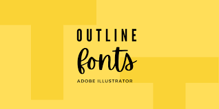 Feb 17, 2021 · you can scale the text if it's not the right size, but you won't be able to change the typeface after this step. How To Outline Fonts In Adobe Illustrator 2 Easy Steps